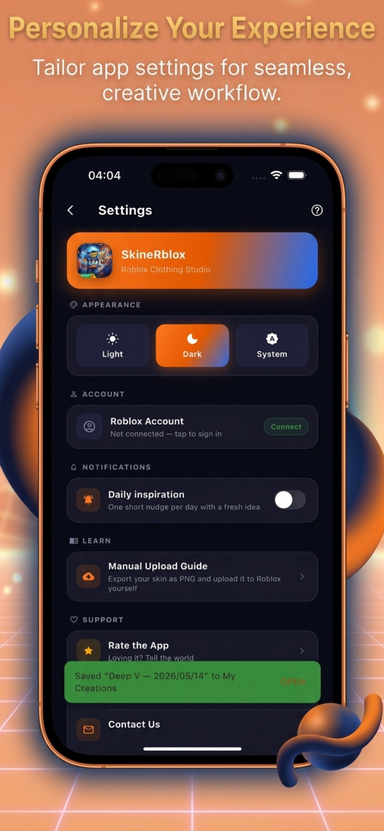 Skinerblox: Outfit Studio