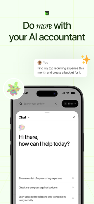 Budge AI: Expense Tracker Screenshot 6 of 7