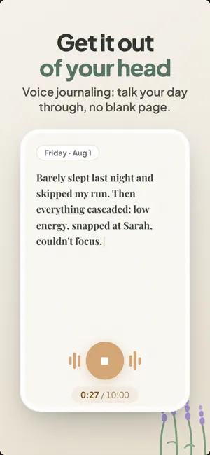 Calmplot: Private AI Journal screenshot 1