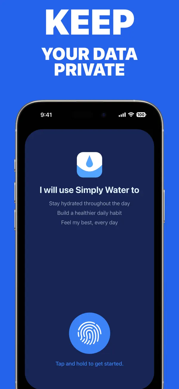 Screenshot #3 pour Simply Water: Suivi Hydration
