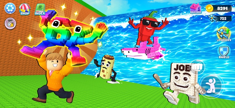 Tsunami Survive: Get Brainzot screenshot 1