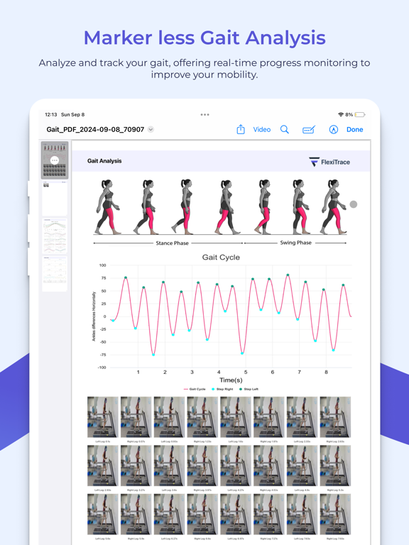 Screenshot #4 pour FlexiTrace Sports Biomechanics