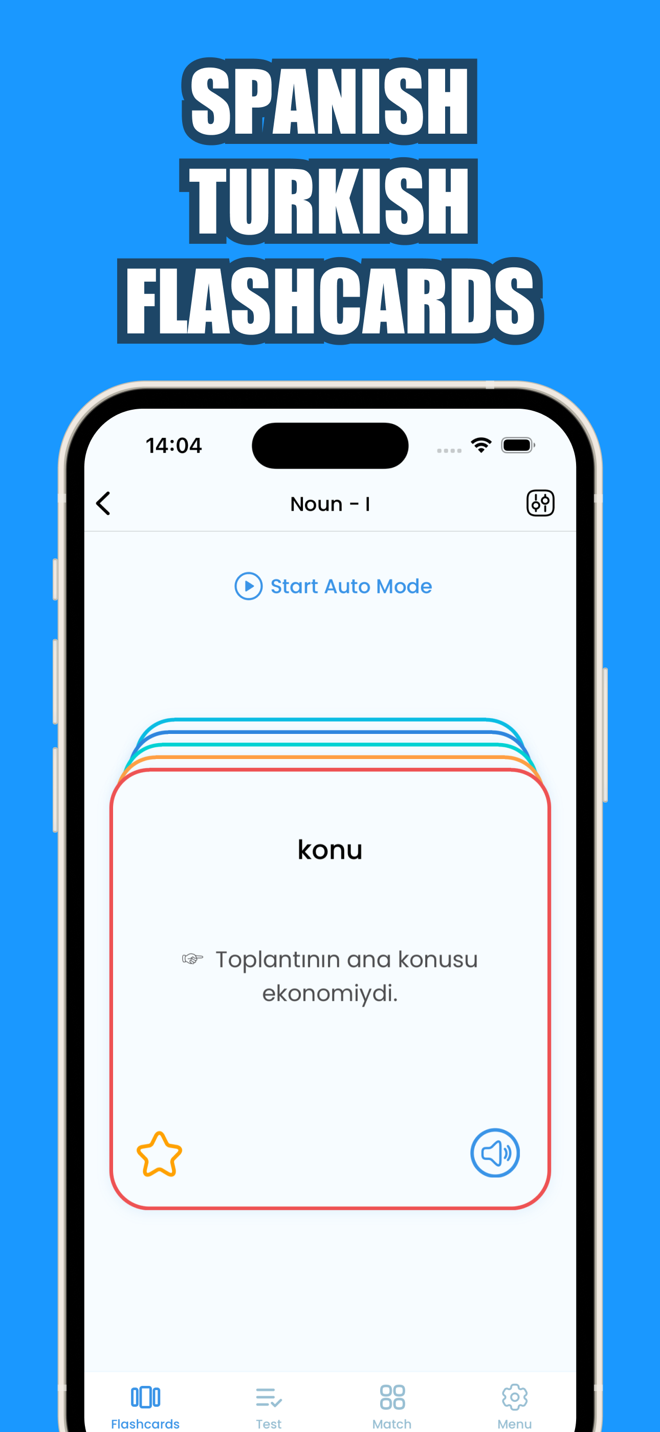 Learn Spanish & Turkish