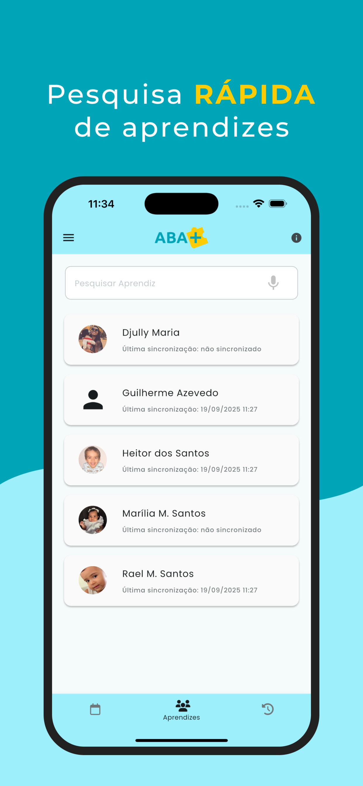 ABA+ Coleta de Dados