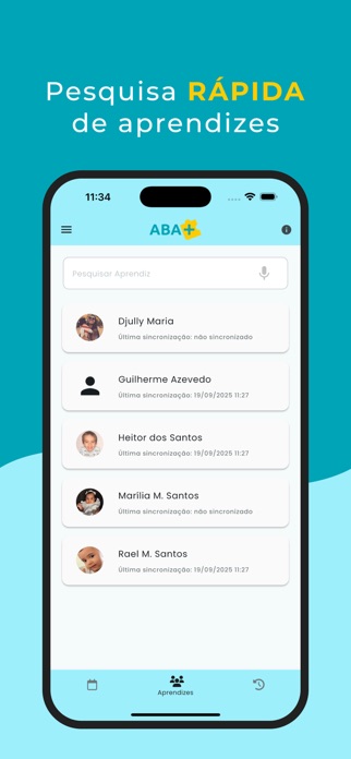 ABA+ Coleta de Dados Screenshot 4 of 7