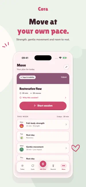 Cora - PCOS Tracker screenshot 4