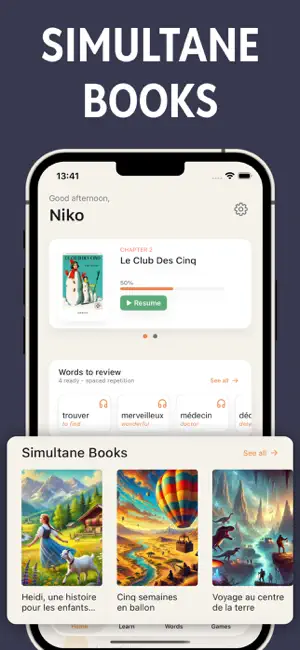 French Reading and Audio Books screenshot 1