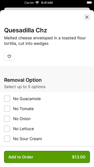 Screenshot 4 of Don Pedro Mexican Restaurant App