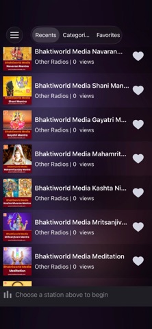 Hindi Radios - Desi Radios iPhone screenshot
