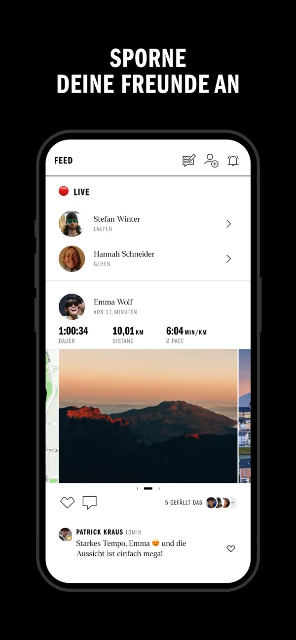 adidas Running: Tracking App iPhone App Screenshot 8 – Gesundheit & Fitness