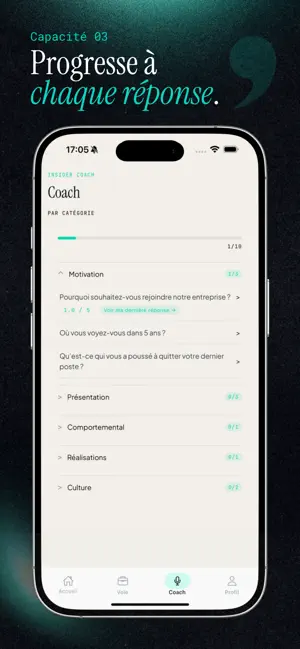 traak : coach de carrière screenshot 3