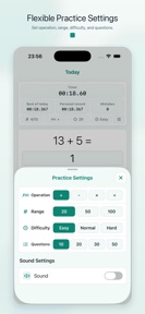 Speed calculation screenshot
