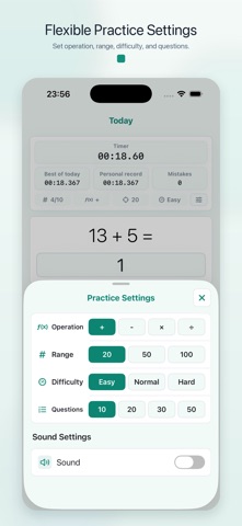 Speed calculation app screenshot 2