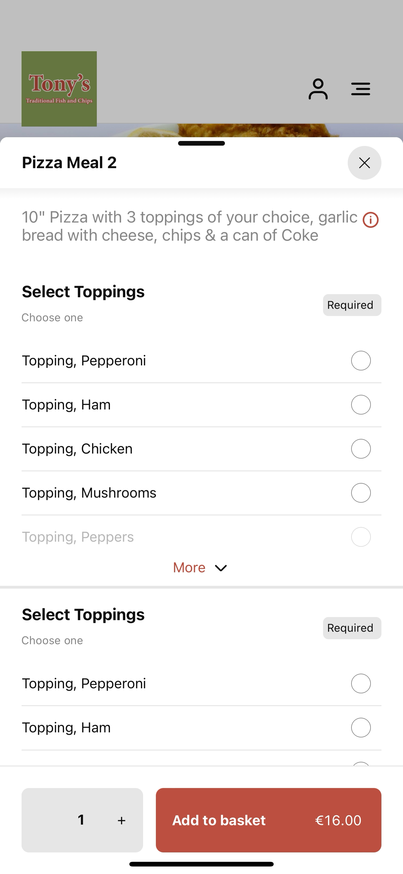 Tonys Takeaway Wexford screenshot 4