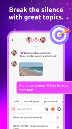 BlazeMe - Friends online screenshot 2