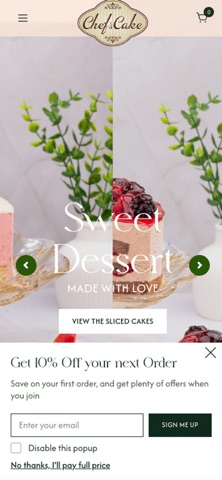 Chef's Cake screenshot
