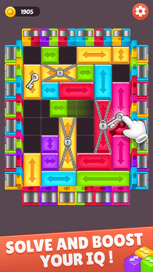 #2. Color Block Away: Block Jam 3d (iOS) โดย: Bhavana Ponkiya