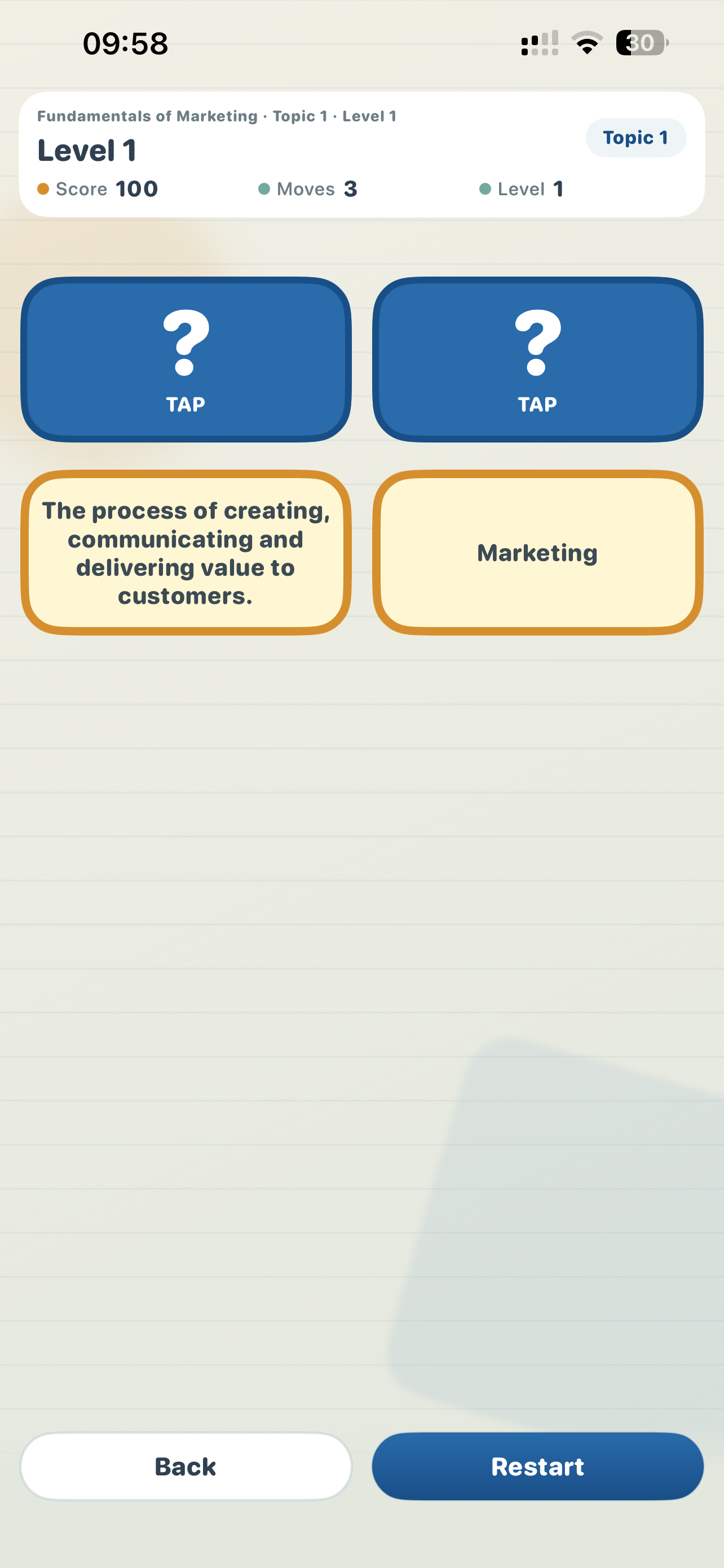 Marketing Memory Games screenshot 5