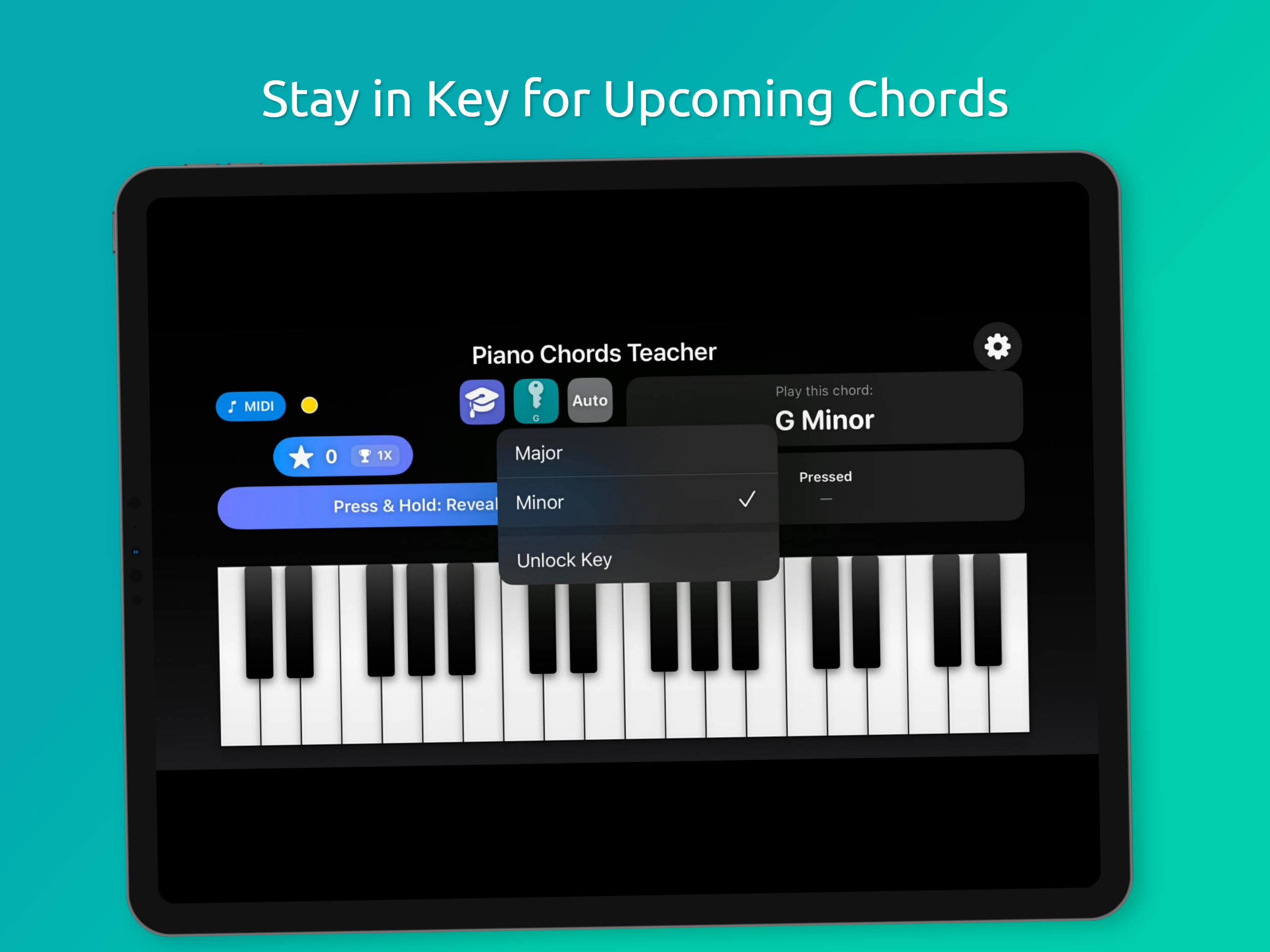 Piano Chords Teacher