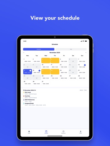 ICRON WFM PRO iPad screenshot