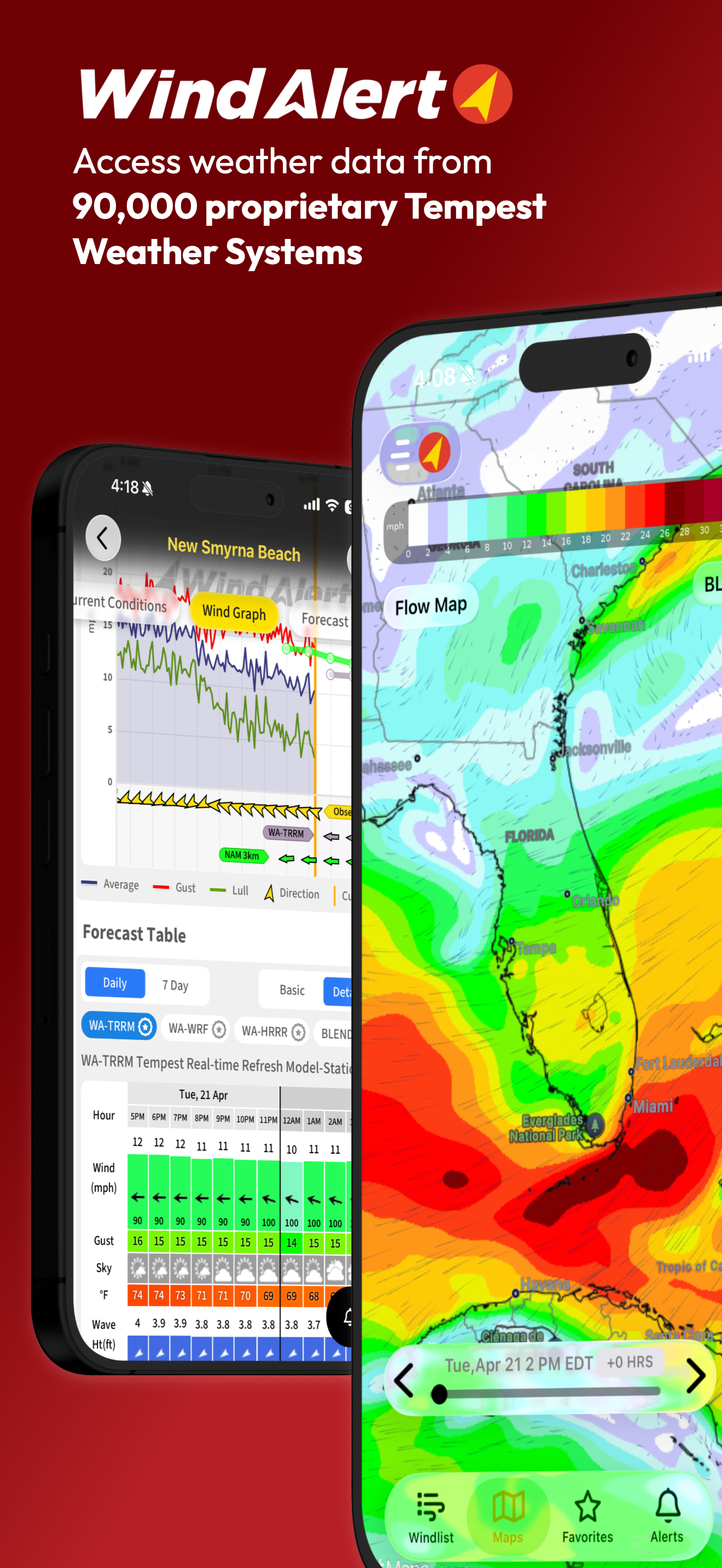WindAlert: Wind & Weather Map