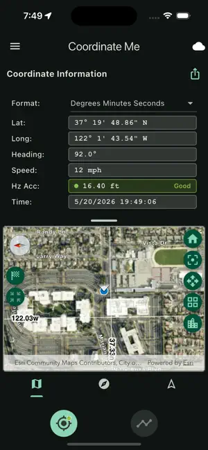 Coordinate Me screenshot 1