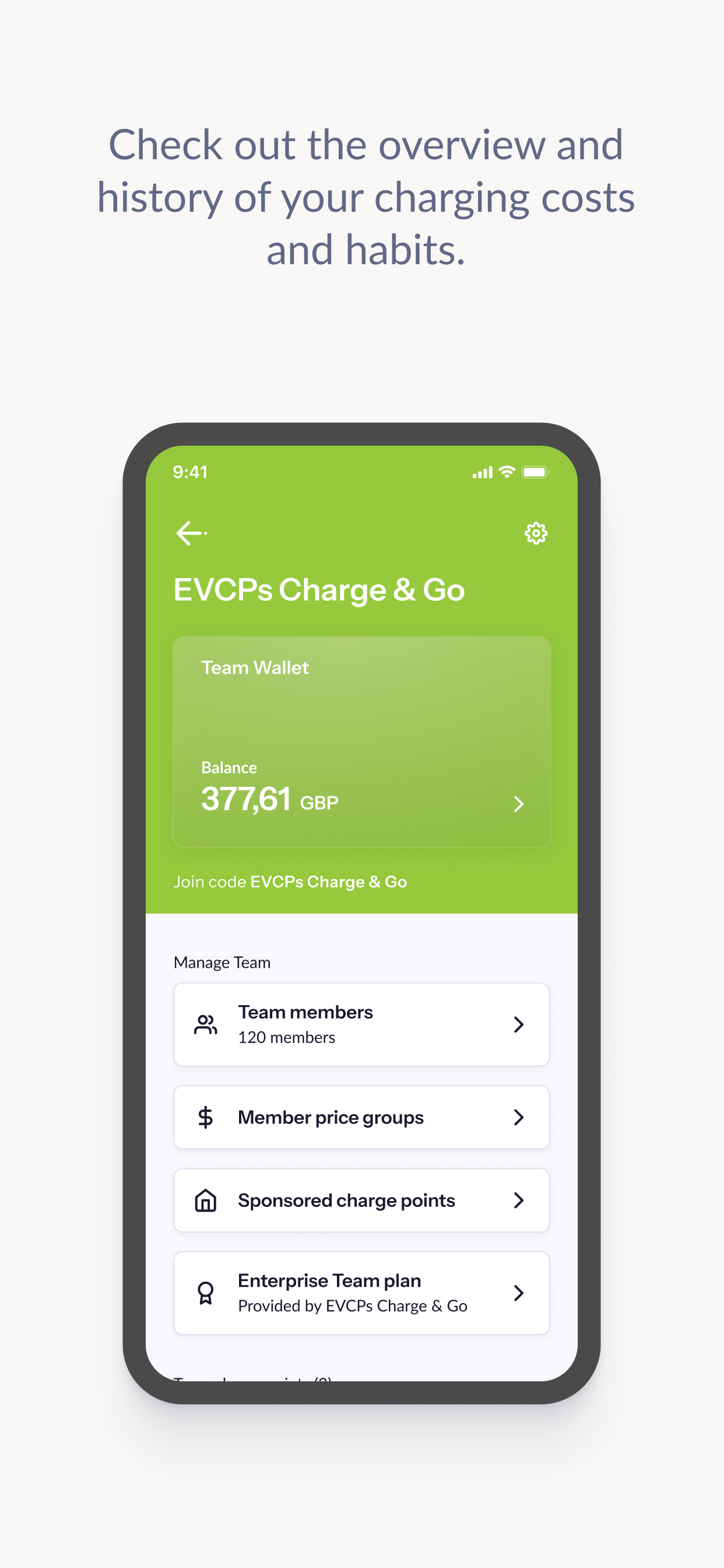 EVCPs Charge & Go screenshot 3