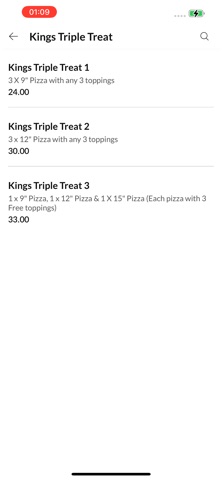PIZZA KING HUNTINGDON. screenshot
