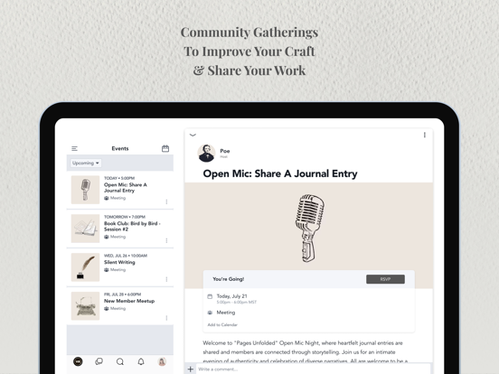 Writing Room iPad screenshot 3 - Productivity app