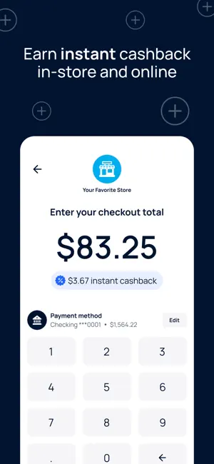 CashBack+ Pay screenshot 1
