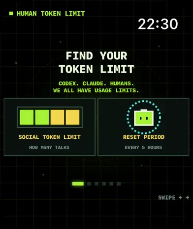 humantokenlimit screenshot 2