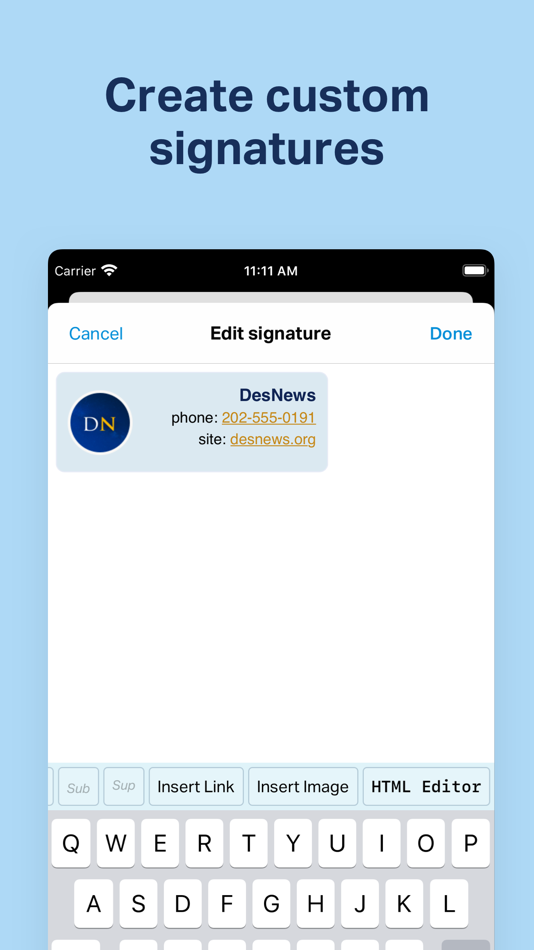#8. Chuck – Smarter Email with AI (iOS) Ved: 410 Labs
