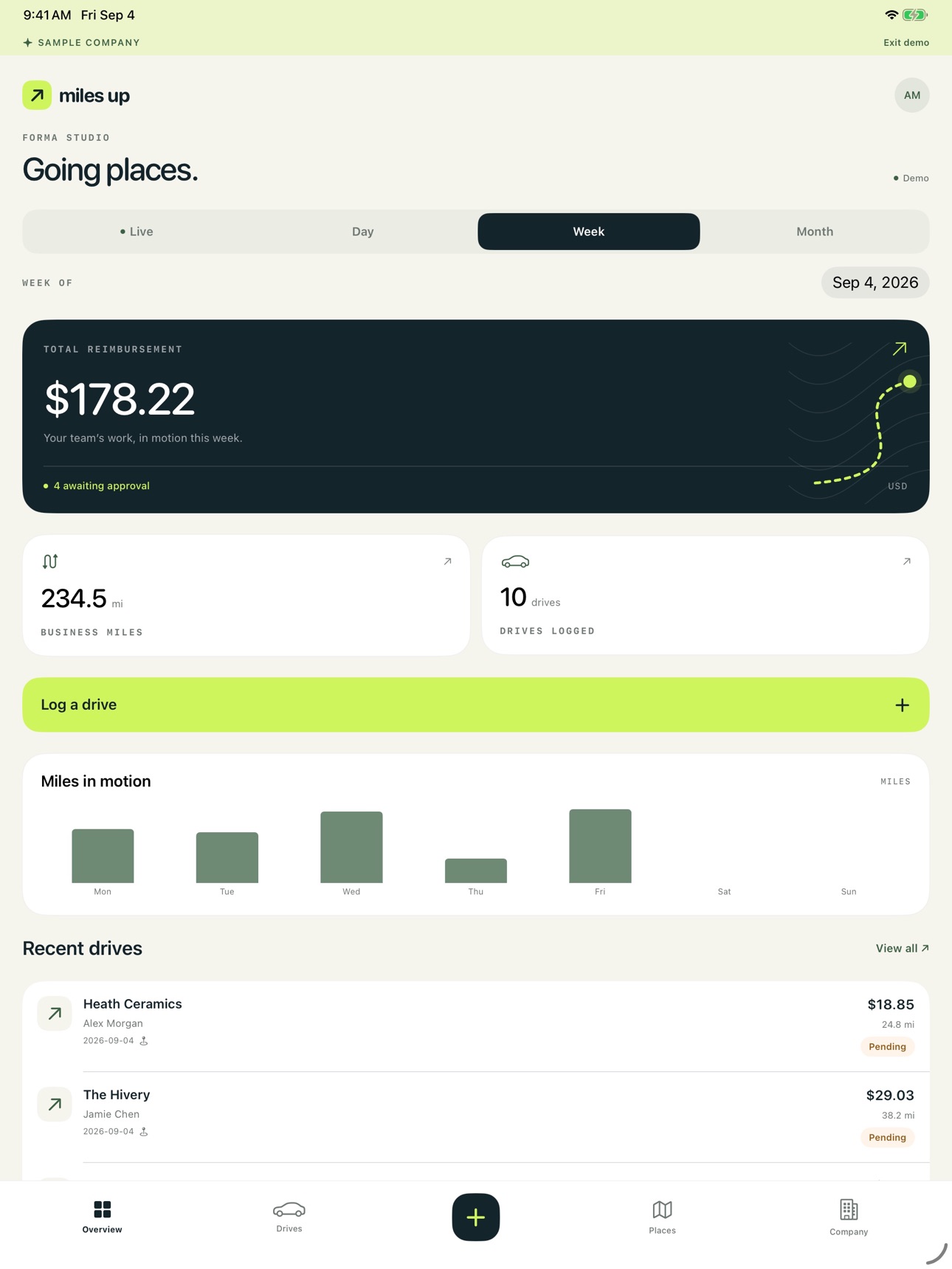 Screenshot 6 of Miles Up: Team Mileage