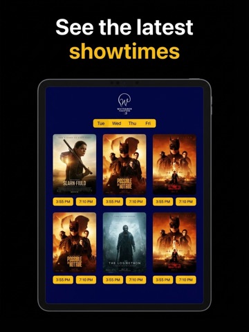 Wayfarer Theaters iPad screenshot
