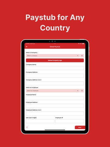 App screenshot
