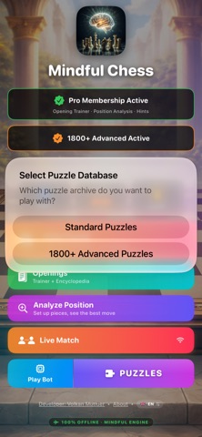 Mindful Chess: Chess Puzzles Screenshot 2 of 10