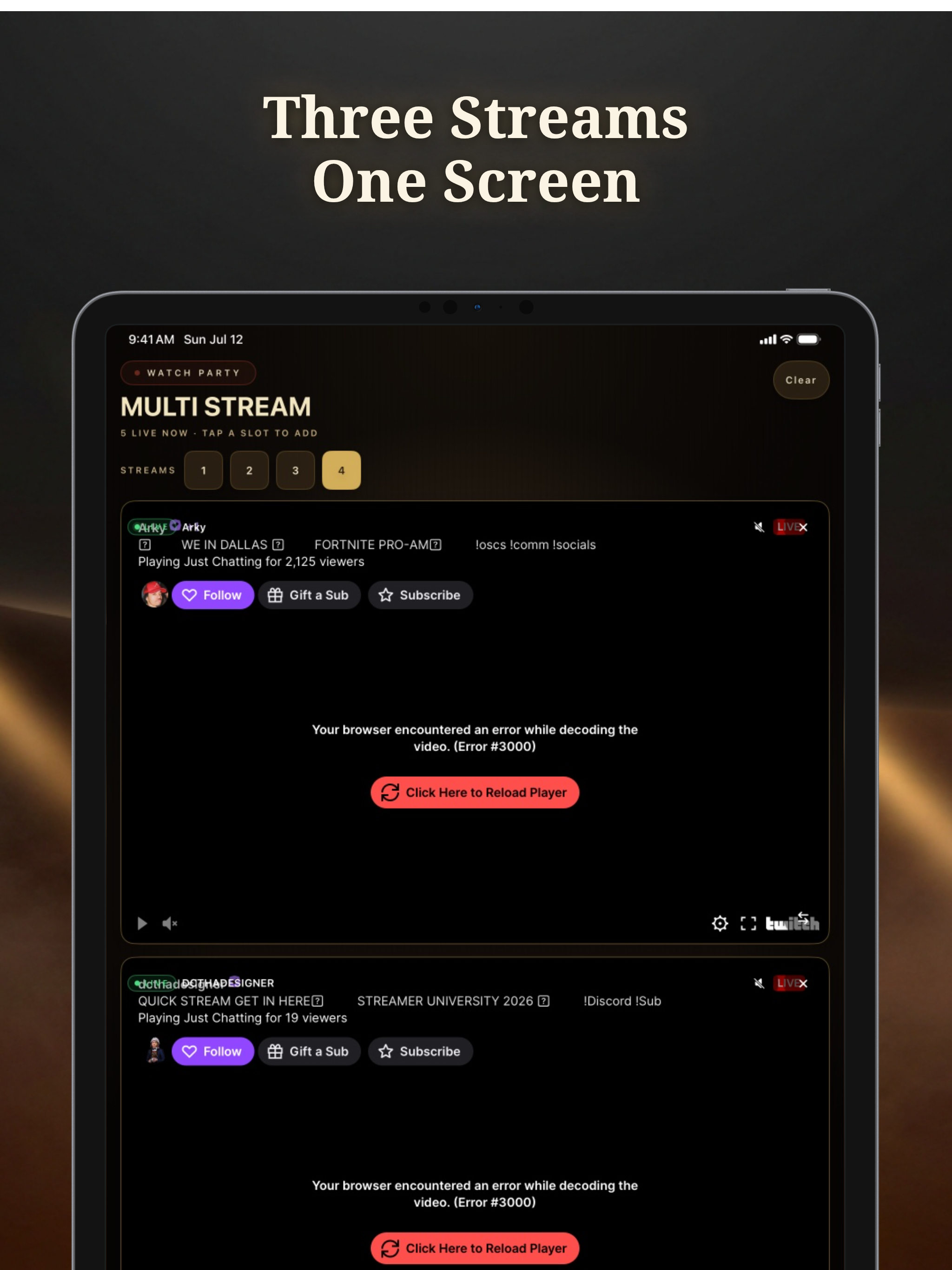 Streamer University 2026 screenshot 11