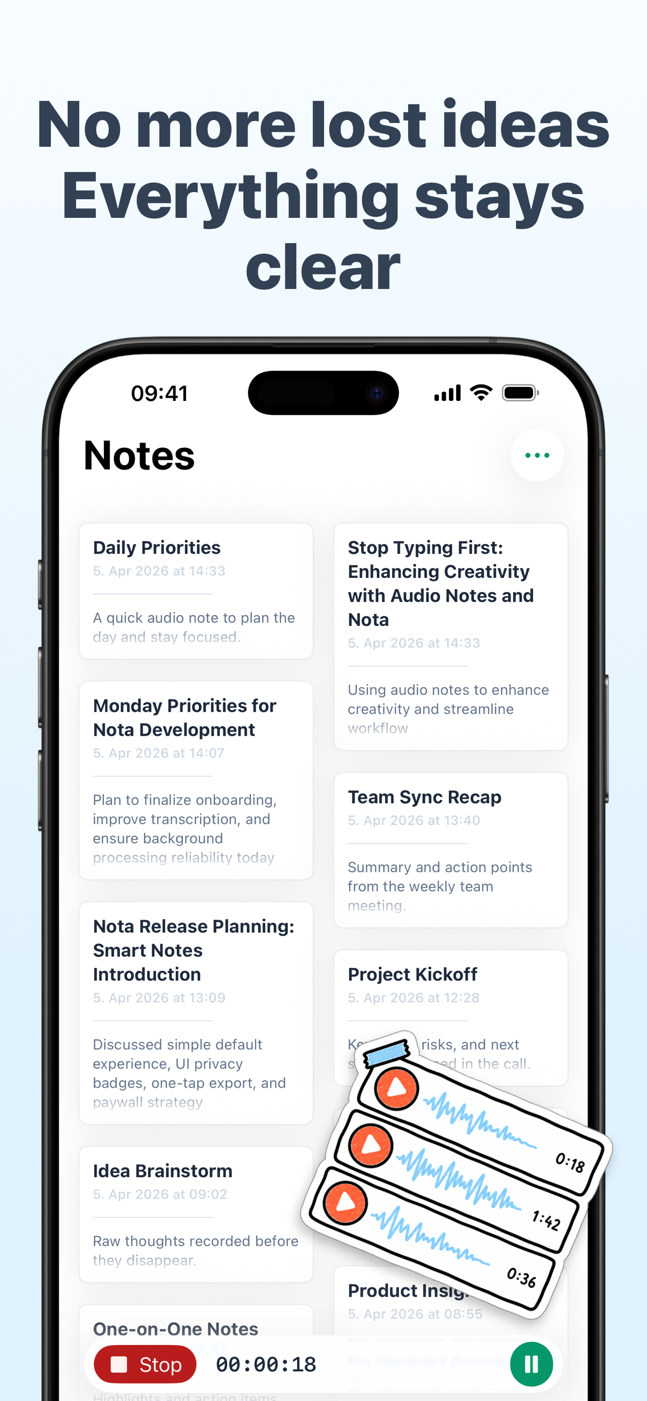 Nota: AI Notes & Knowledge screenshot 3
