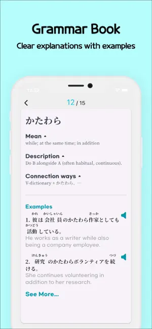 JLPT Jg Plus - Japanese screenshot 4