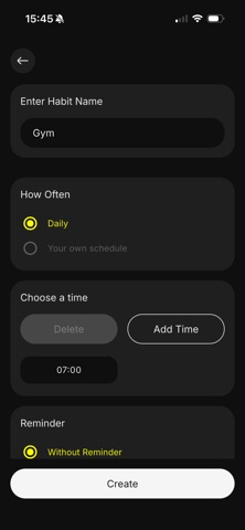Simple Habits Screenshot 1 of 3