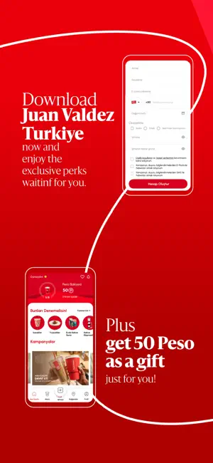 Juan Valdez Türkiye iPhone screenshot 2