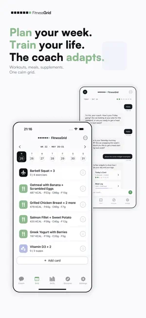 FitnessGrid: AI Workout Coach screenshot 2