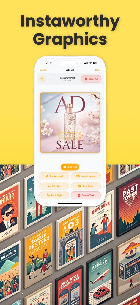 AI Poster Maker & Ad Creator - Utilities App | MWM