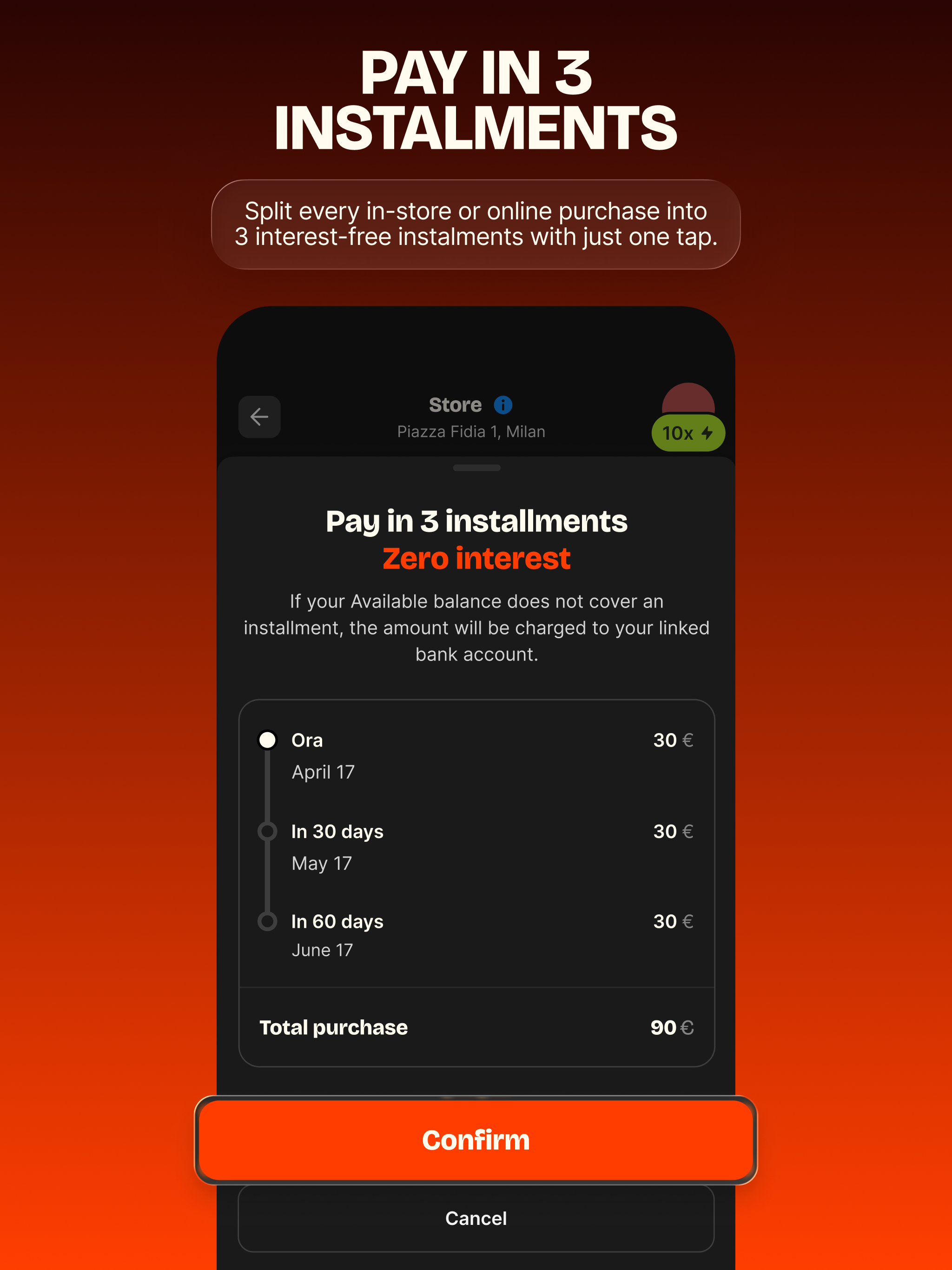 Satispay: Pay and invest