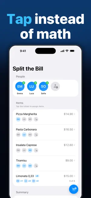 SplitReceipt - Scan & Share screenshot 2