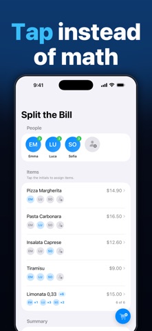 SplitReceipt - Scan & Share Screenshot 2 of 4