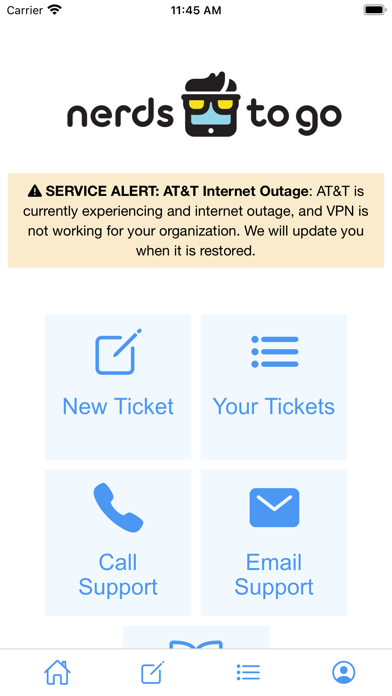 Screenshot 2 of NerdsToGo App