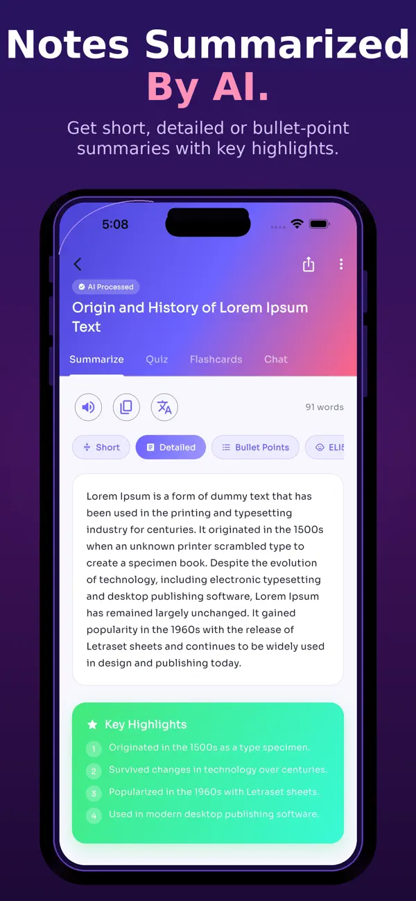 Screenshot #3 pour Notes IA : Prise de Notes