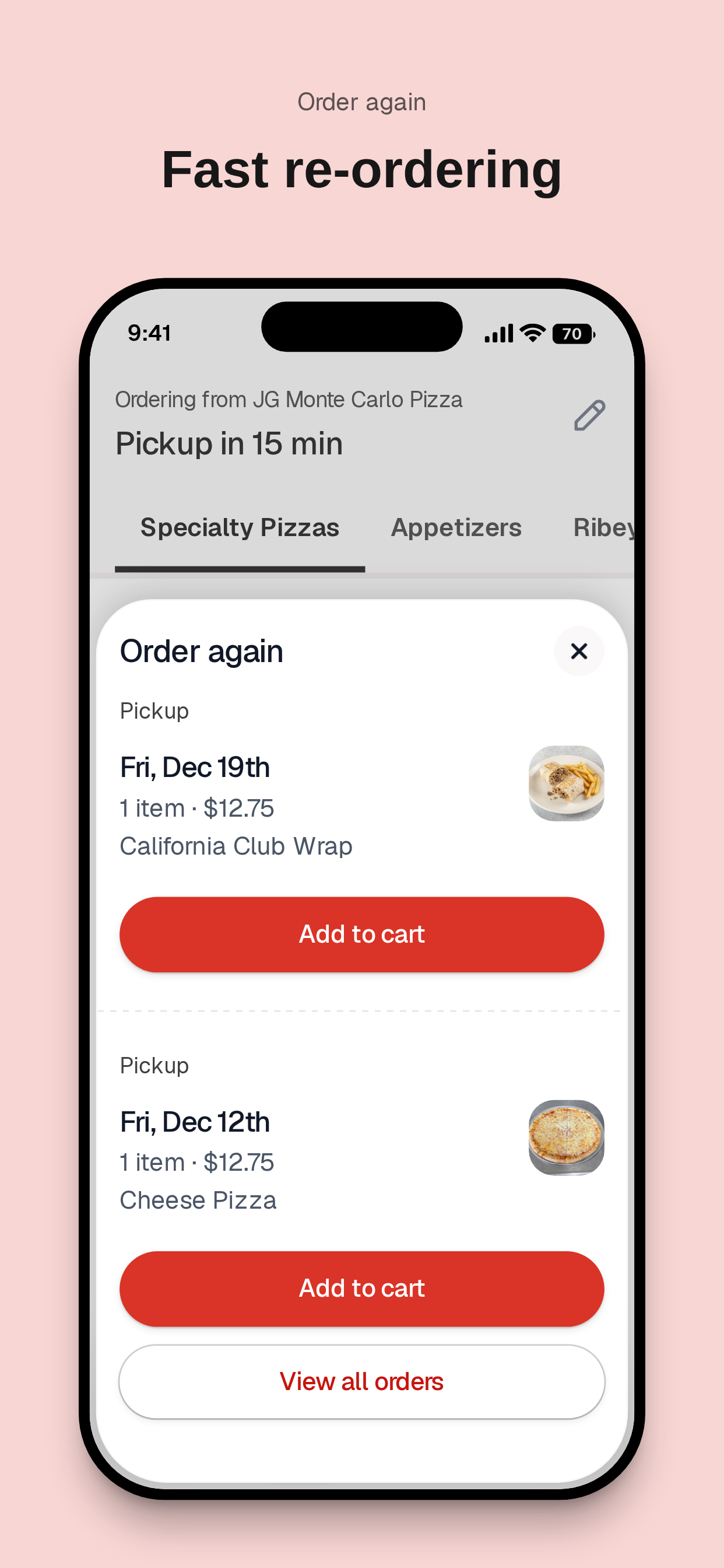 Monte Carlo Italian Pizzeria screenshot 4