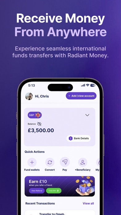 Radiant Money Screenshot